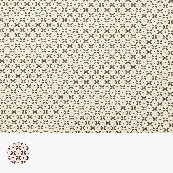 퀼트의시작은? 엔조이퀼트와 함께,[스토프] 덴마크 친환경 수입원단 도트 퀼트천 프린트 면원단 - 4512-03 ☆