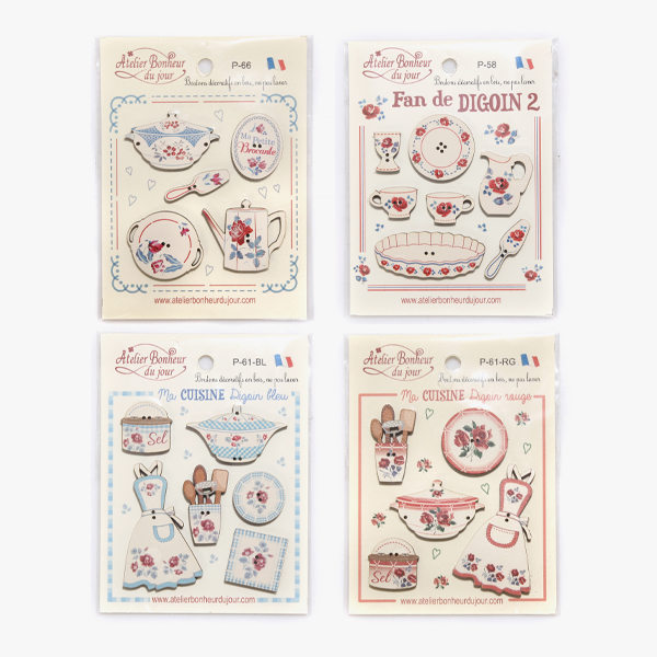 수입 나무 엔틱 고급단추 단추부자재 - 홈데코단추 ※