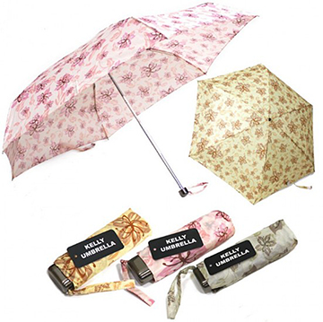 생활용품 5단 초미니 꽃무늬 양산 우산 양우산 (개)
