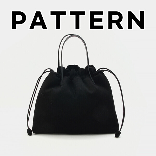 [바이핸즈] 퀼트도안 - 멀베리 빈티지 조리개 가방