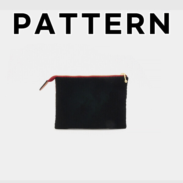 [바이핸즈] 퀼트도안 - 멀베리 빈티지 지갑