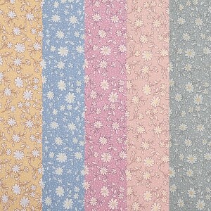 [원단패키지] 다이와보 호미 시스터 10502 프린트 5종 - 45cm x 26cm JSH5431 (set)