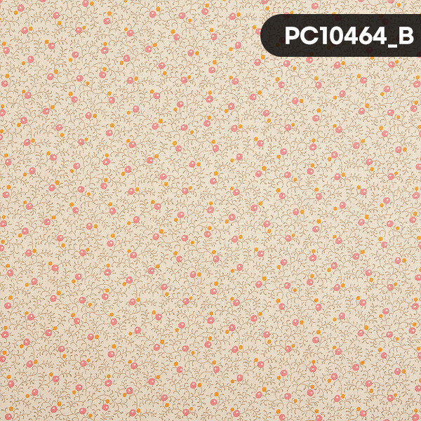 퀼트의시작은? 엔조이퀼트와 함께,[다이와보] 패치워크 컬렉션 미니플라워 프린트원단 - PC10464 ☆