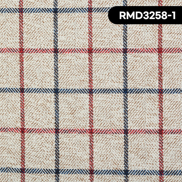 퀼트의시작은? 엔조이퀼트와 함께,[멀베리] 베이직 트위드 체크 기모원단 - RMD3258 ☆