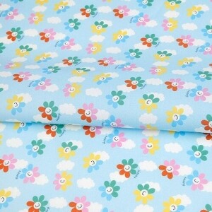 친환경 오코텍스인증 항균항염원단 20수 DTP원단 - 베리브라이트 (1/2Yd)