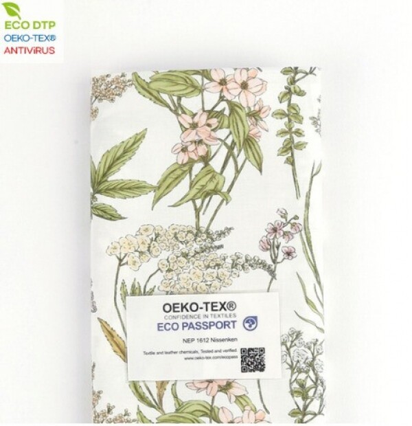 친환경 오코텍스인증 항균항염원단 20수 DTP원단 - 보타닉가든허밍무드플라워