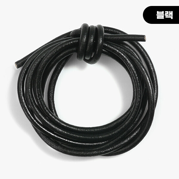 퀼트의시작은? 엔조이퀼트와 함께,[퀼트부자재] 레돈도 빈티지 둥근 가죽끈 5mm(1YD) ※