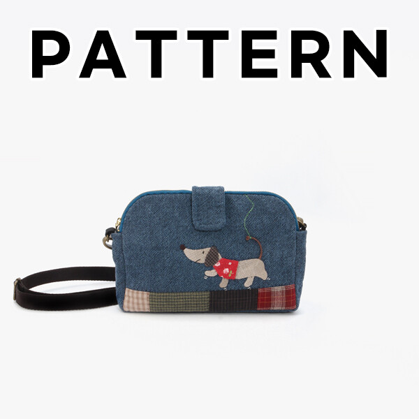 [바이핸즈] 퀼트도안 - 닥스 숄더백