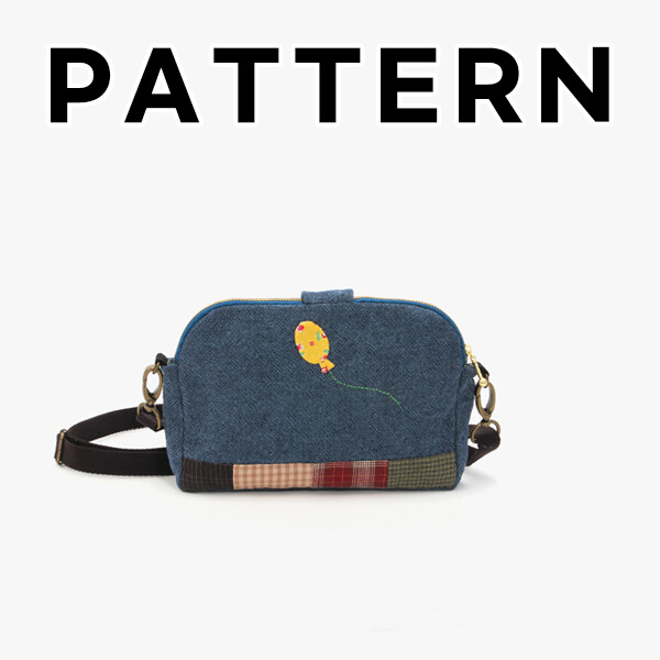 [바이핸즈] 퀼트도안 - 닥스 숄더백