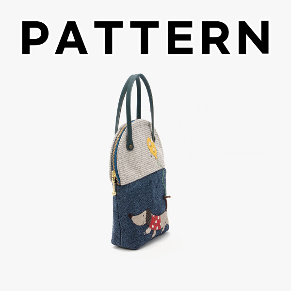 [바이핸즈] 퀼트도안 - 닥스 필통 겸 파우치