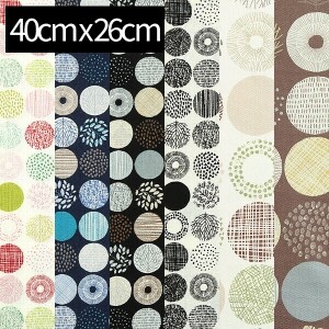 [원단패키지] 코스모 5449 프린트원단 6종 40cmx26cm JSH5449 (set)