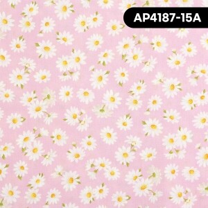 [코스모] 마가렛 리틀 플라워 프린트원단 - AP4187-15 (1/2Yd)