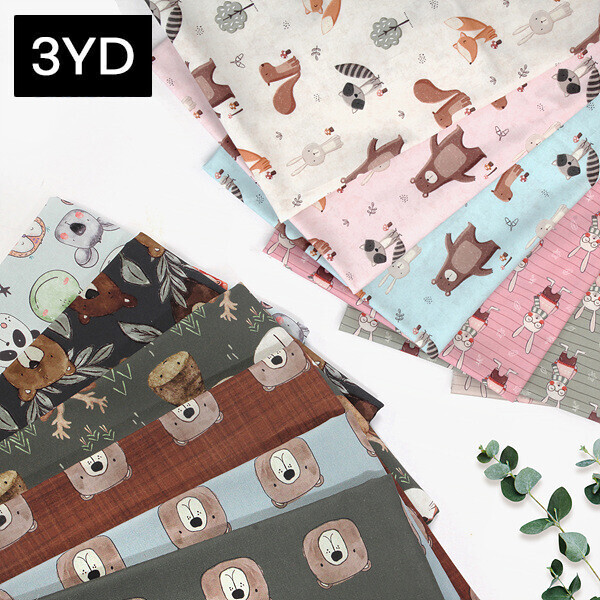 퀼트의시작은? 엔조이퀼트와 함께,[바이핸즈] DTP 빈티지 애니멀 시리즈 3YD - D2 ☆