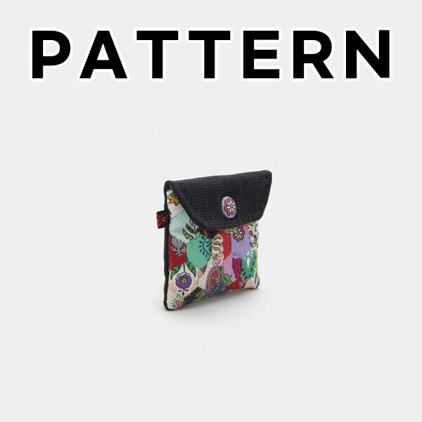[바이핸즈] 퀼트도안 - 핸드블록 카드지갑