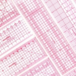 [키링] 패턴 그레이딩 자 방안자 50cm, 60cm ※ (개)