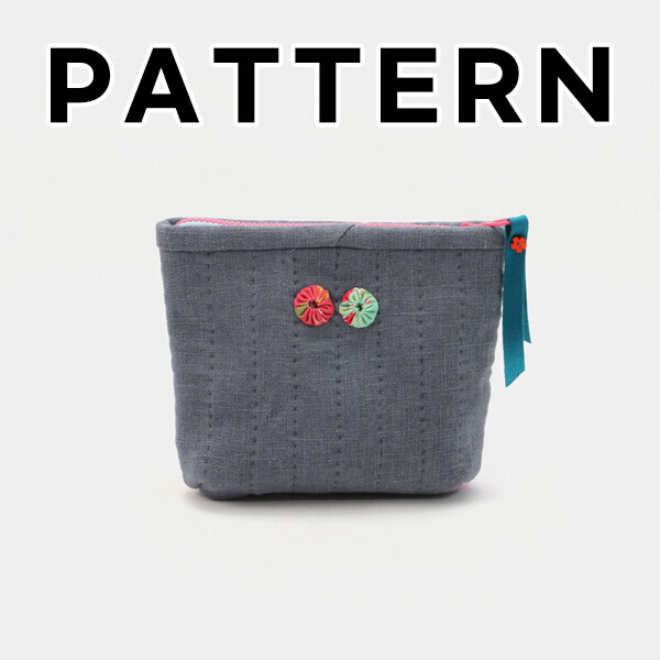 [바이핸즈] 퀼트도안 - 명랑소녀 파우치