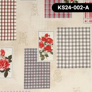[유와] 고노 사나에 로즈카드 프린트원단 - KS24-002 ☆ (1/2Yd)