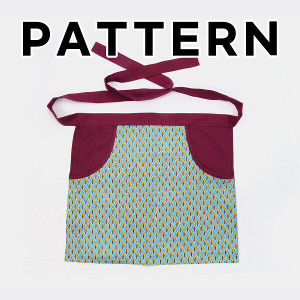 [바이핸즈] 퀼트도안 - 핸드블록 앞치마