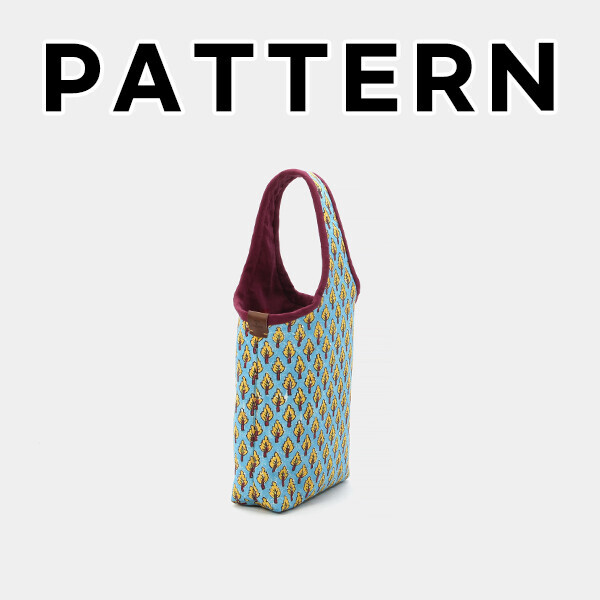 [바이핸즈] 퀼트도안 - 핸드블록 에코백