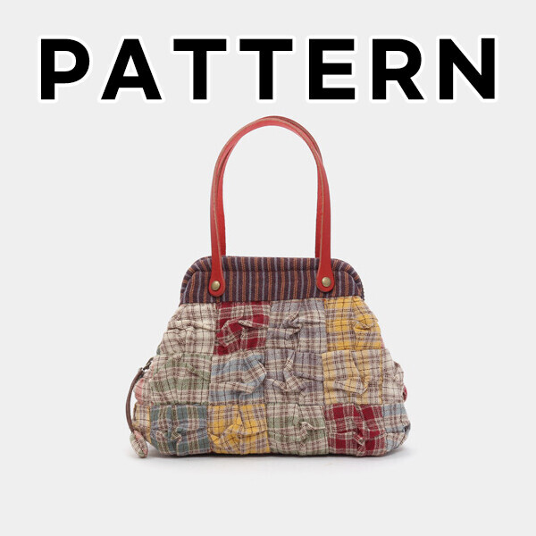 [바이핸즈] 퀼트도안 - 빈티지 와이어파우치