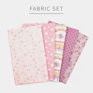 [원단패키지] 일본수입 5452 프린트 5종 - 45cm x 26cm JSH5452 (set)