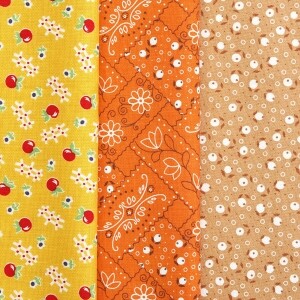 [원단패키지] 라일리블레이크 팜걸 빈티지 02 프린트 3종 - 45cm x 26cm USH5000 (set)
