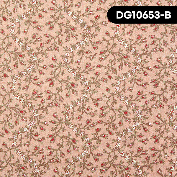 퀼트의시작은? 엔조이퀼트와 함께,[다이와보] 디어 그레이스 플라워 프린트원단 - DG10653S ☆