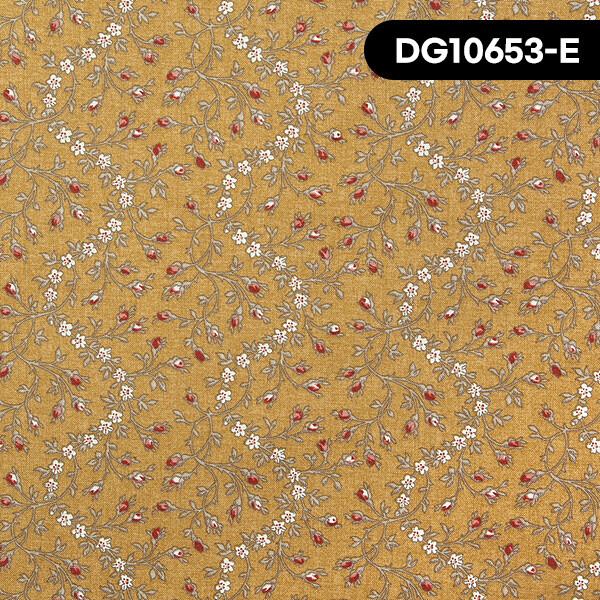 퀼트의시작은? 엔조이퀼트와 함께,[다이와보] 디어 그레이스 플라워 프린트원단 - DG10653S ☆