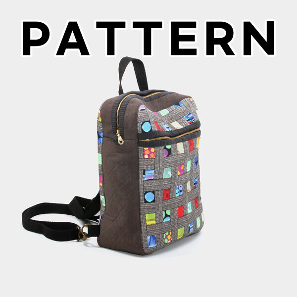 [바이핸즈] 퀼트도안 - 카츠 배낭 (S)