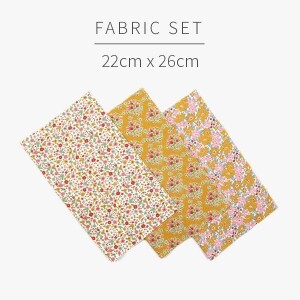 [원단패키지] 틸다 크리에이팅 메모리즈 미니팩 옐로우 3종 - 22cm x 26cm ESH3835 (set)