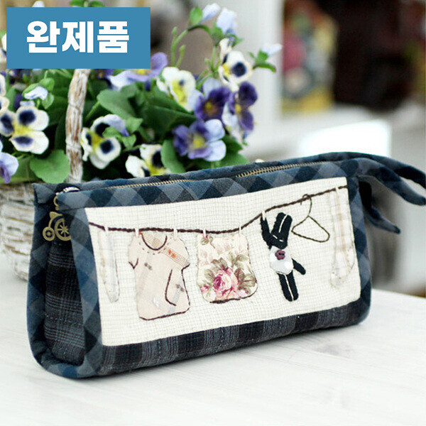 [바이핸즈] 퀼트완제품 소품 - 까망토끼