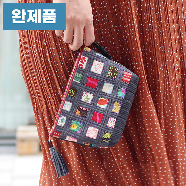 [바이핸즈] 퀼트완제품 소품 - 카츠 투(two)파우치