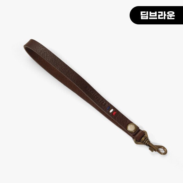 퀼트의시작은? 엔조이퀼트와 함께,[장식부자재] 핸드메이드 통가죽 스트랩 미니핸들 ※