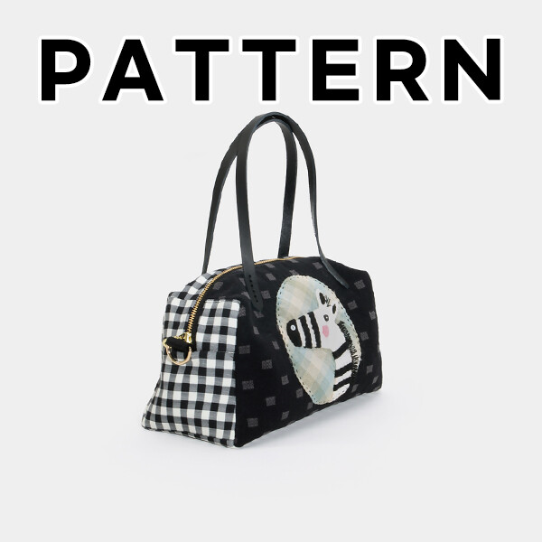 퀼트의시작은? 엔조이퀼트와 함께,[바이핸즈] 퀼트도안 - 말이오 보스턴백