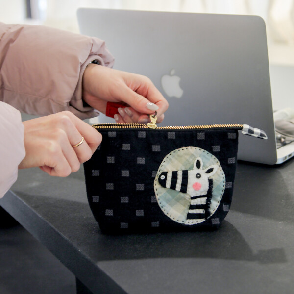 퀼트의시작은? 엔조이퀼트와 함께,[바이핸즈] 퀼트패키지 소품 - 말이오 파우치