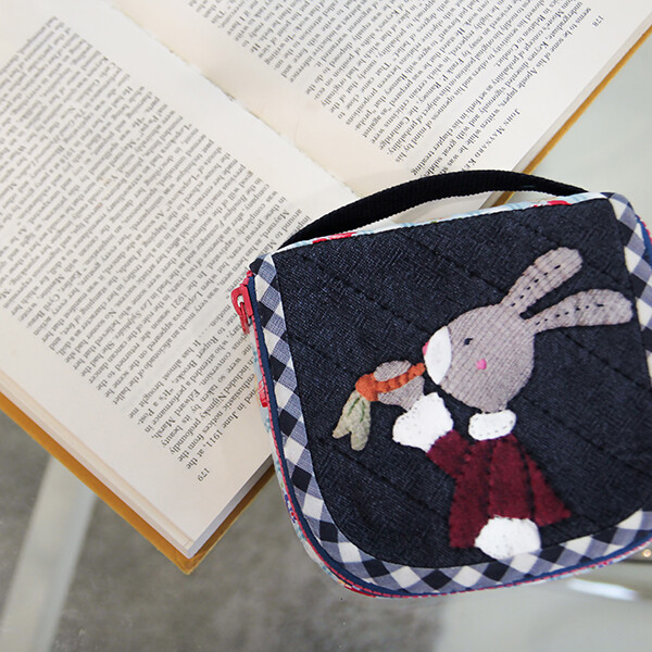 퀼트의시작은? 엔조이퀼트와 함께,[바이핸즈] 퀼트패키지 소품 - 캐롯 유와 파우치