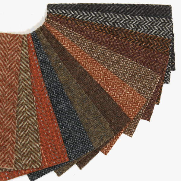 퀼트의시작은? 엔조이퀼트와 함께,[실물스와치] 대폭 빈티지 체크 원단 12종(무지/헤링본) SW-CF09~20