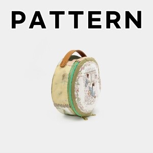 [바이핸즈] 퀼트도안 - 케이트 플라워 원형 파우치 (개)