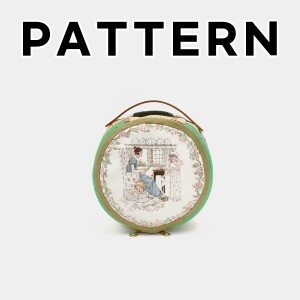 [바이핸즈] 퀼트도안 - 케이트 플라워 원형 파우치 (개)