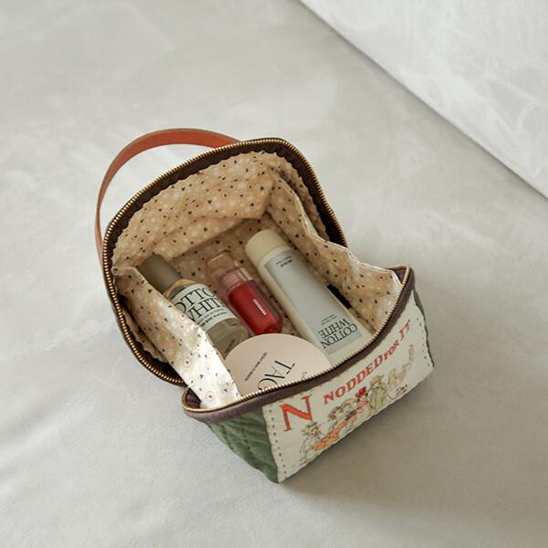 [바이핸즈] 퀼트패키지 소품 - 케이트 입큰 파우치