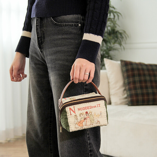 [바이핸즈] 퀼트패키지 소품 - 케이트 입큰 파우치