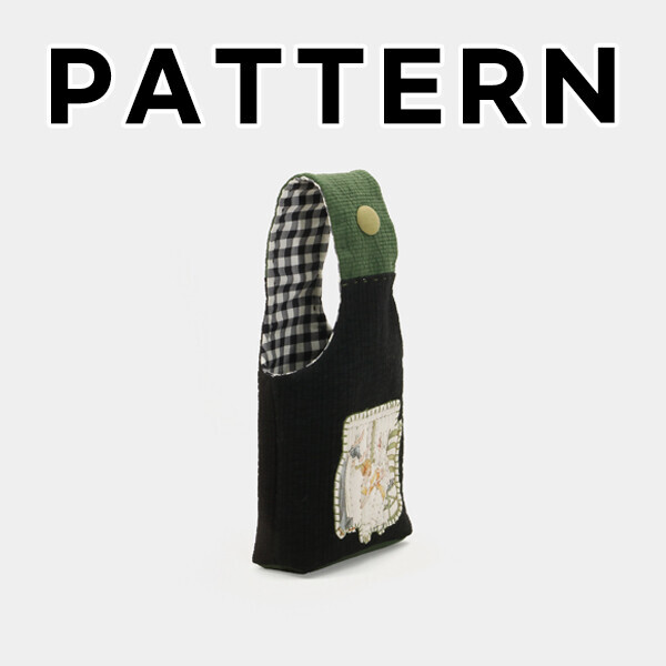 [바이핸즈] 퀼트도안 - 케이트 플라워 텀블러백