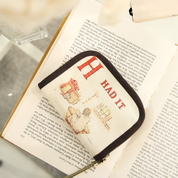 [바이핸즈] 퀼트패키지 소품 - 케이트 알파벳 반지갑