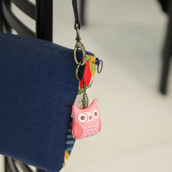 [바이핸즈] 퀼트패키지 소품 - 부엉이 키링