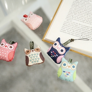 [바이핸즈] 퀼트패키지 소품 - 부엉이 키링 (개)