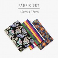 [원단패키지] 비단면 전통원단 컬렉션 3종 - 45cm x 37cm (set)