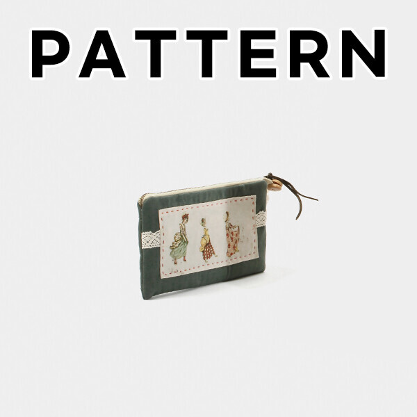 [바이핸즈] 퀼트도안 - 주근깨소녀 파우치