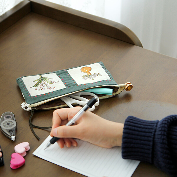 [바이핸즈] 퀼트패키지 소품 - 케이트 필통 겸 파우치