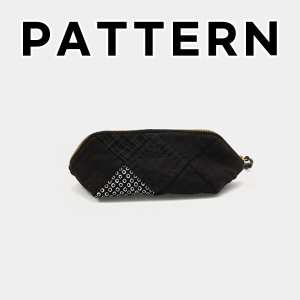 [바이핸즈] 퀼트도안 - 모노앤시크 파우치
