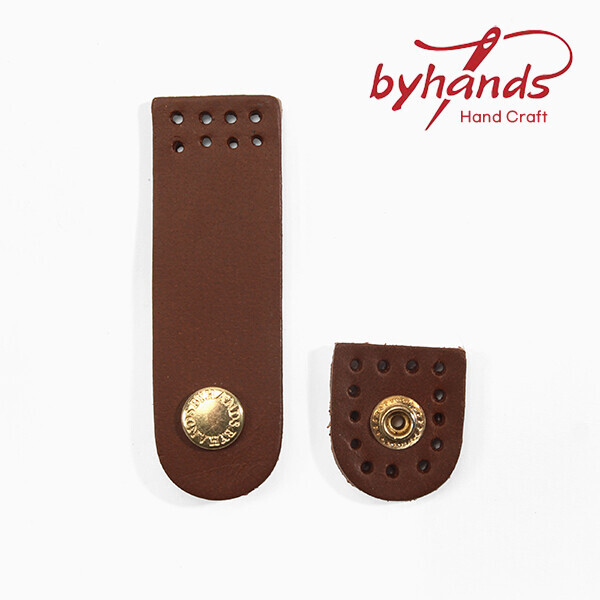 골드 청동 통가죽 사시꼬미 가방부자재 잠금장치 (6cm) 12-0601